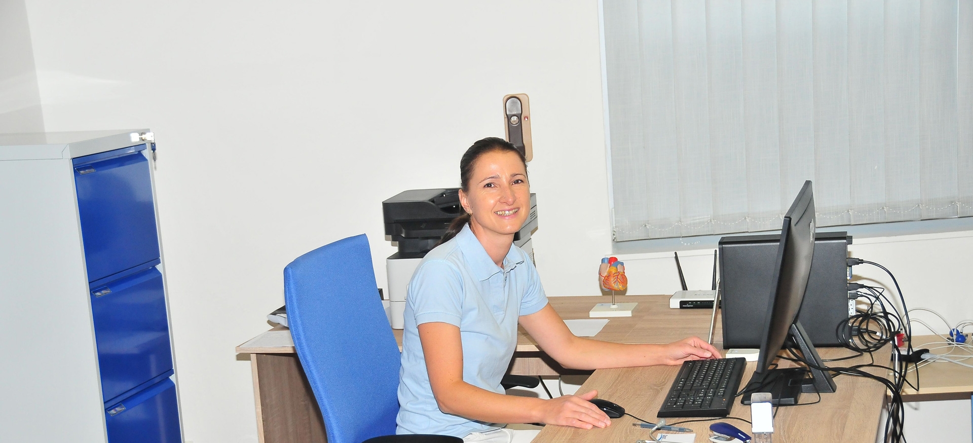 MUDr. Veronika Sedláková ve své ordinaci